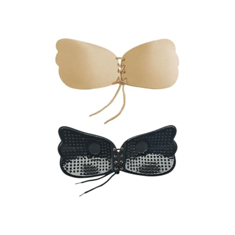 Backless Bra Sticky - SHENHE Women's 2 Pack Front Close