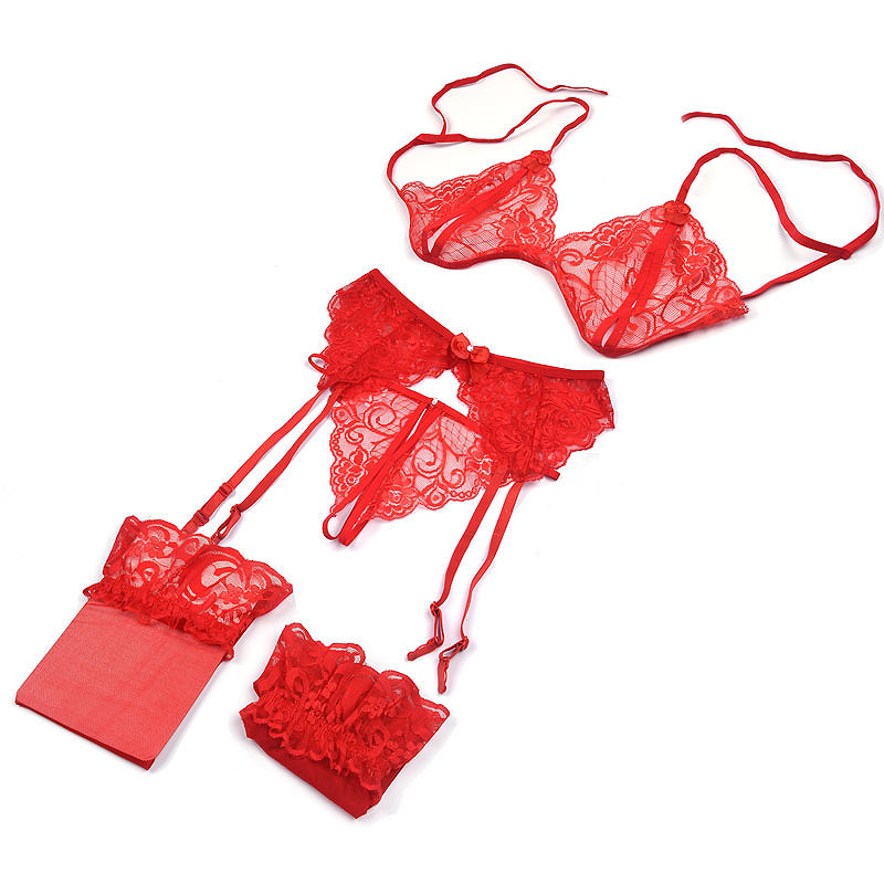 1 Set Women's Lace Lingerie, S - Sheer Mesh Bra 리뷰 및 가격
