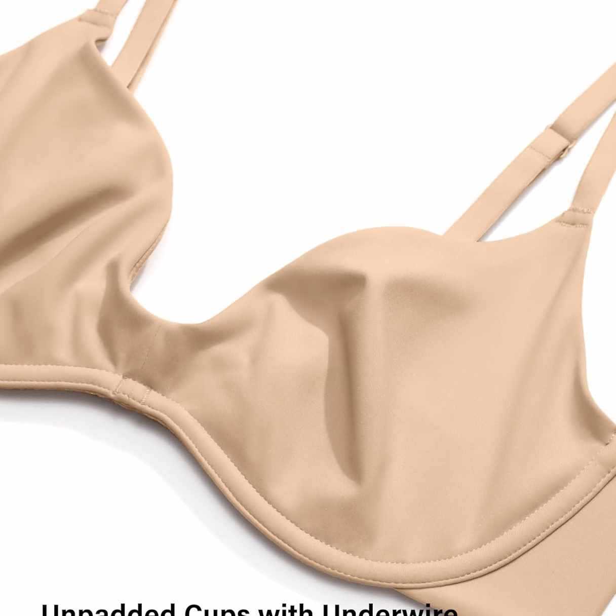 Women's Deep V Unpadded Seamle - Wirefree Bra Comfort 리뷰 및 가격