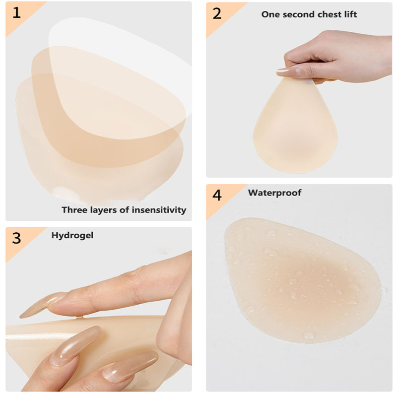 Waterdrop Invisible Bra Silico - Plunge Bra Push Up 리뷰 및 가격