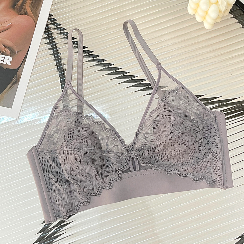 Sexy Lace Crop Top Deep V Back - T Shirt Bra Seamless 리뷰 및 가격