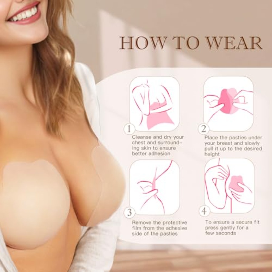 Zacca Sticky Bra for Women, Ad - Backless Bra Sticky 리뷰 및 가격