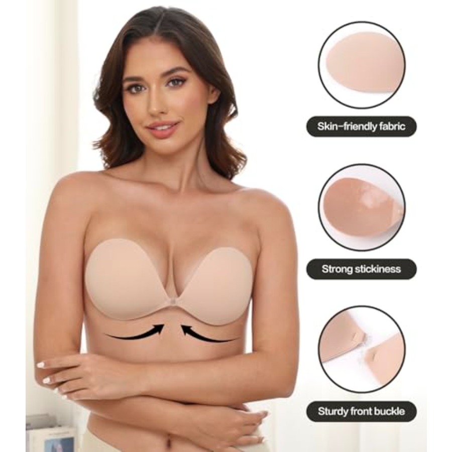 MITALOO Adhesive Bra Invisible - Backless Bra Sticky 리뷰 및 가격