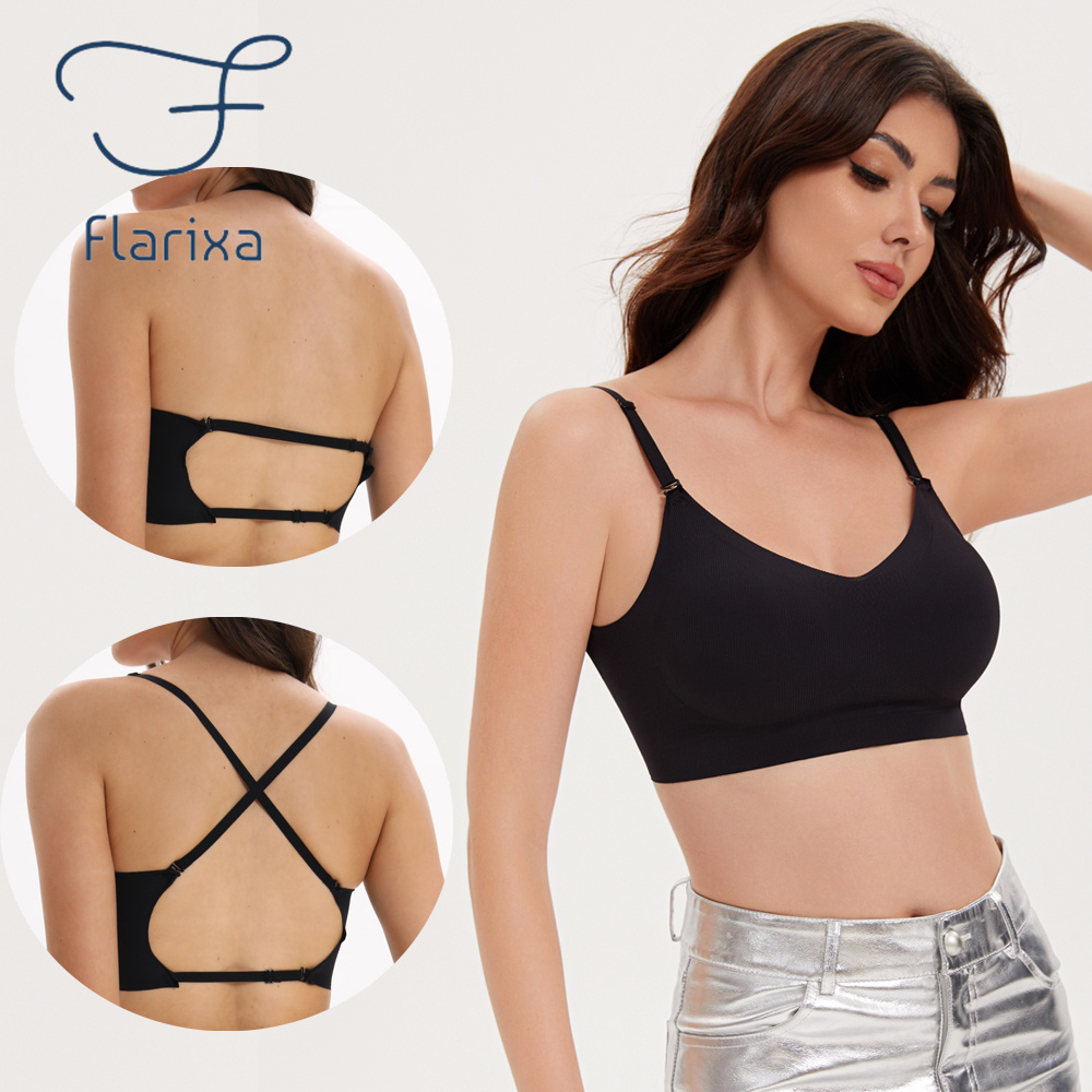 Flarixa Seamless Low Back Bra  - Full Coverage Bra 리뷰 및 가격