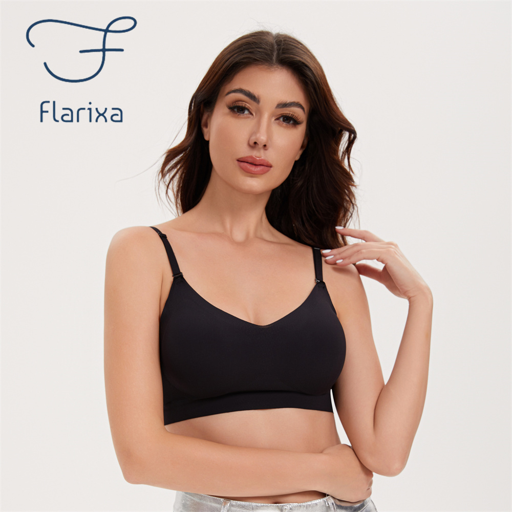 Flarixa Seamless Low Back Bra  - Full Coverage Bra 리뷰 및 가격